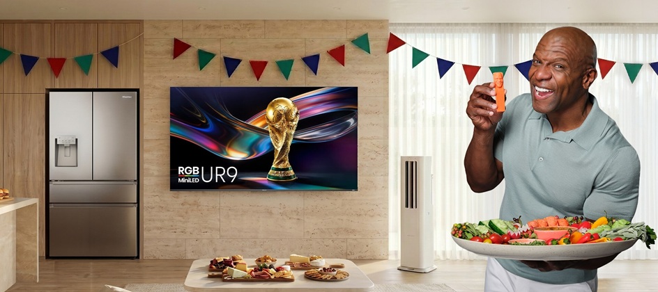 Hisense turns homes into World Cup party hubs